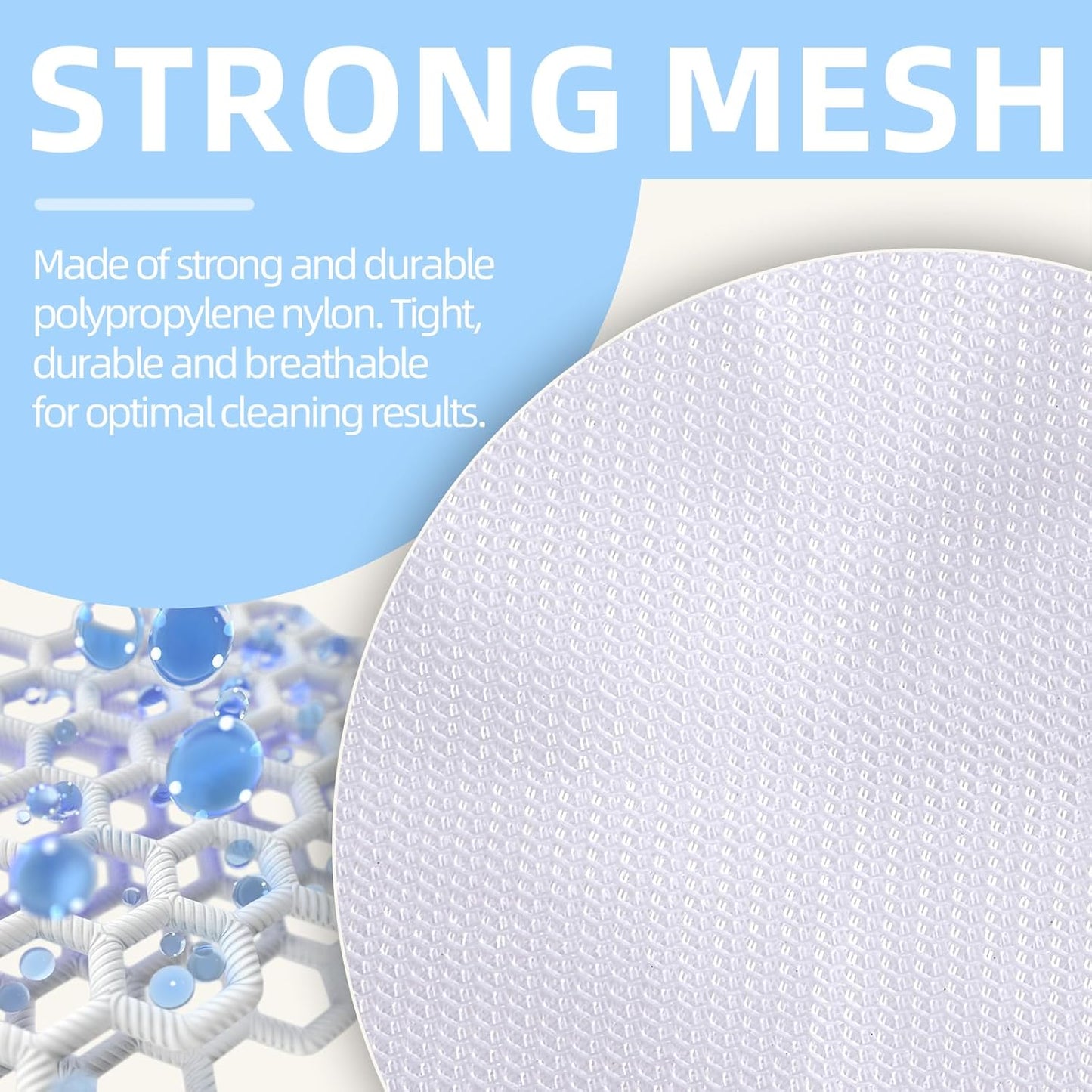 Mesh Laundry Bags, Mesh Wash Bags, Durable Mesh Structure with Strong Zipper, Suitable for Underwear, Delicate Clothes, Pants, Shoes, Socks Washing (Small Fine Mesh, Large 20 * 24in*4pcs)