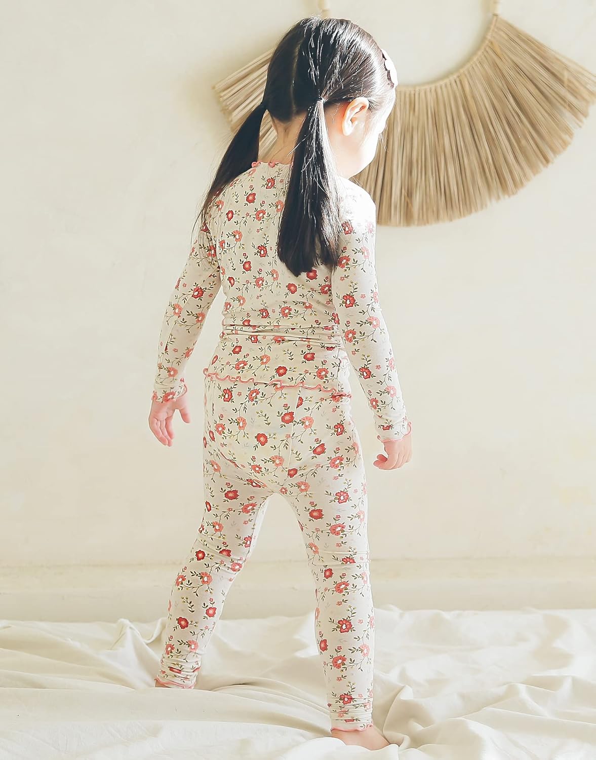 VAENAIT BABY 6M-12Y Kids Unisex Girls & Boys Soft Comfy Modal Tencel Sleepwear Pajamas 2pcs or 4pcs Set