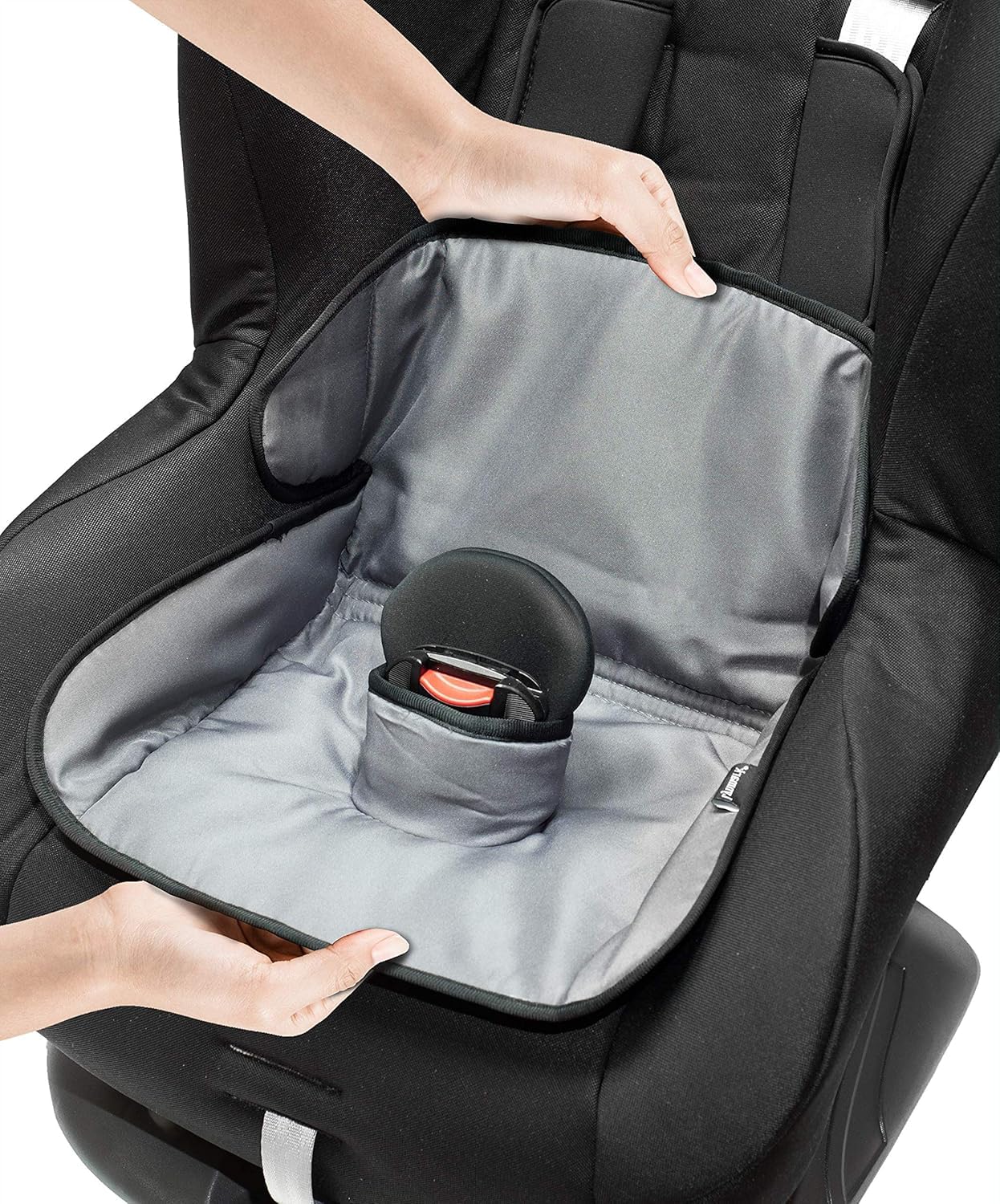 Lynmark® Piddle Pads Car Seat Potty Training Cover - Waterproof Soft Toddler and Baby Car Seat Protector Mat - Travel-Friendly Universal Machine Washable Liner for Spills, Nappy Leaks, Accidents- Grey