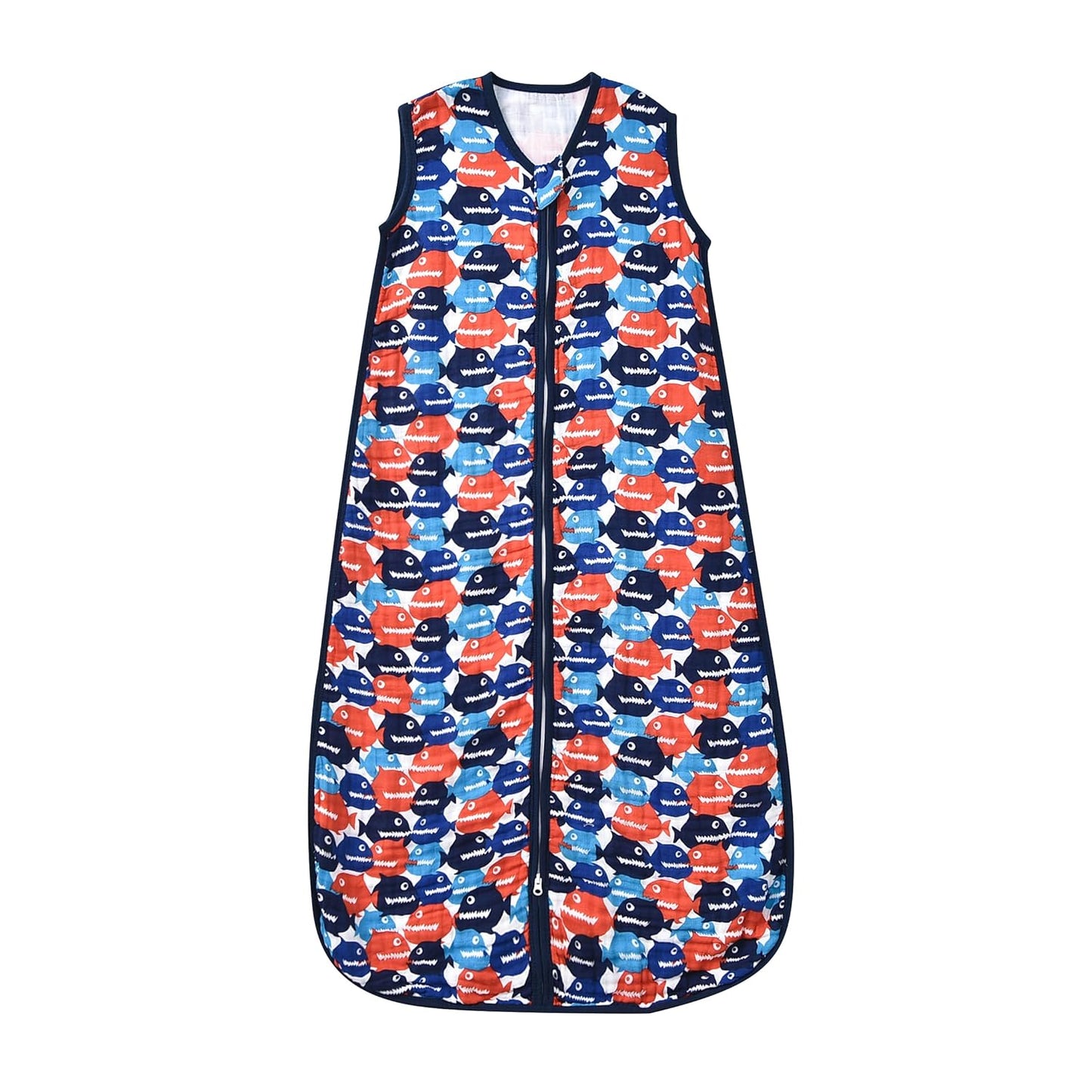 Baby Sleep Sack 2-4 T Boys & Girls Wearable Blanket 100% Organic Cotton 0.5 TOG Toddler Sleeping Sack 2- Way Zipper X-Large