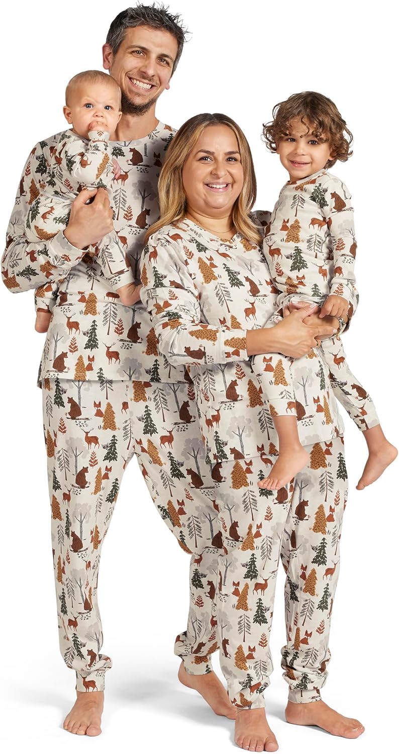 The Children’s Place Family Matching, Christmas and Holiday Pajama Sets, Cotton