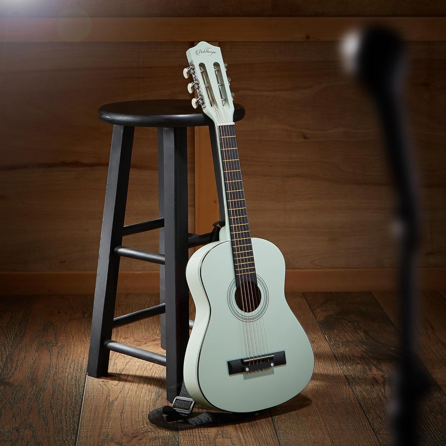 Ashthorpe 30-inch Beginner Acoustic Guitar Package (Mint Green), Basic Starter Kit w/Gig Bag, Strings, Strap, Tuner, Picks