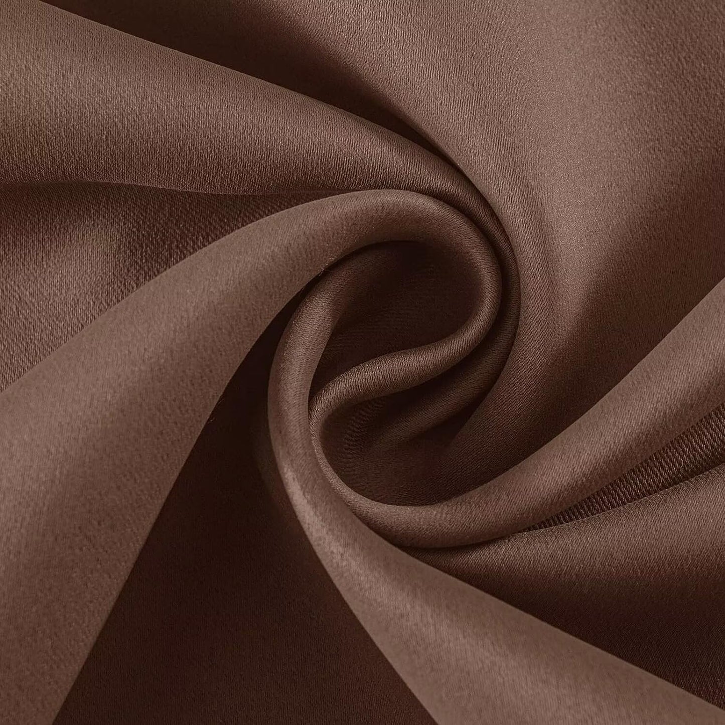 Joydeco Blackout Curtains 120 inches Long 2 Panels Set, Thermal Insulated Long Curtains & Drapes 2 Burg, Room Darkening Grommet Drapes for Bedroom Living Room Windows (W52 x L120 Inch, Brown)