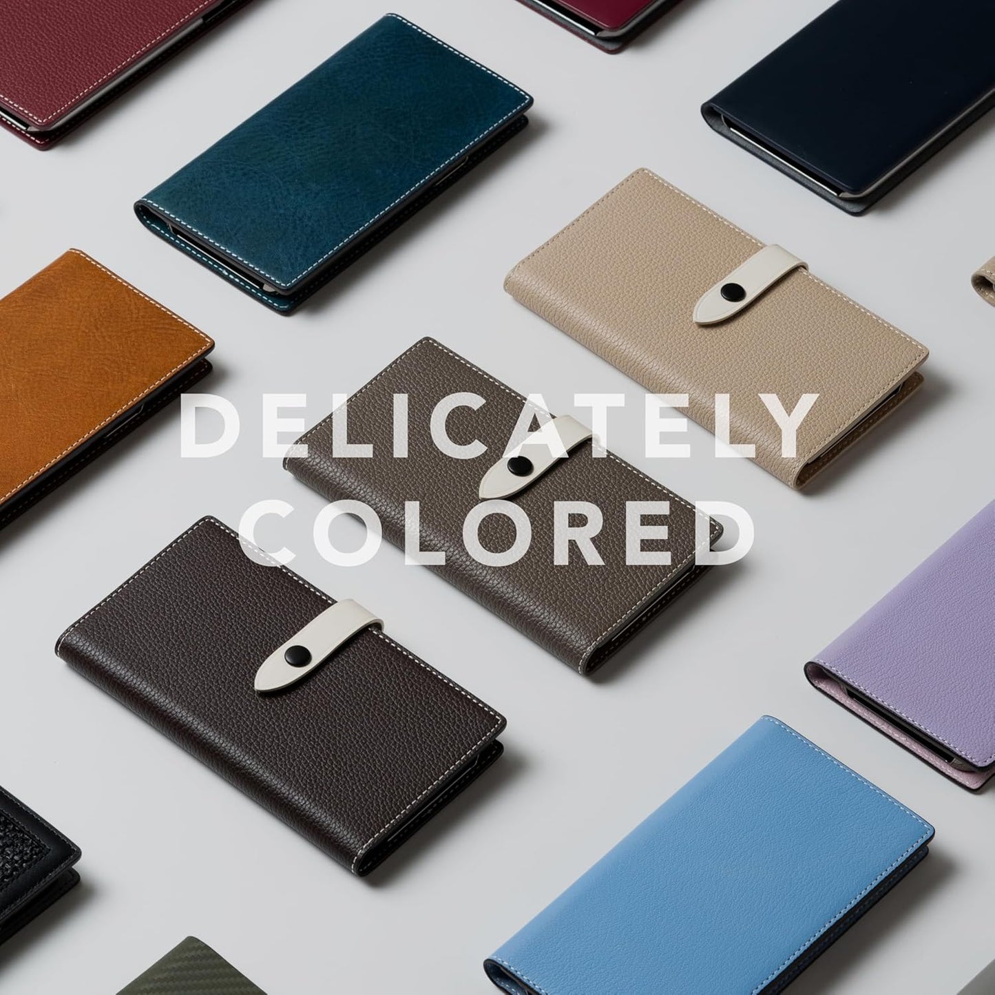 D8 Edition Full Grain Leather Wallet Case for iPhone 15 Pro - [2-in-1] Handcrafted Detachable Diary Style with Magnetic MagSafe Back Cover and Snap Closure, Gift Box Included (Etoffe Cream)