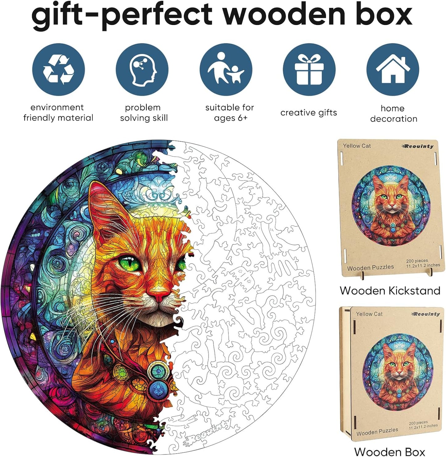 Yellow Cat 200pcs