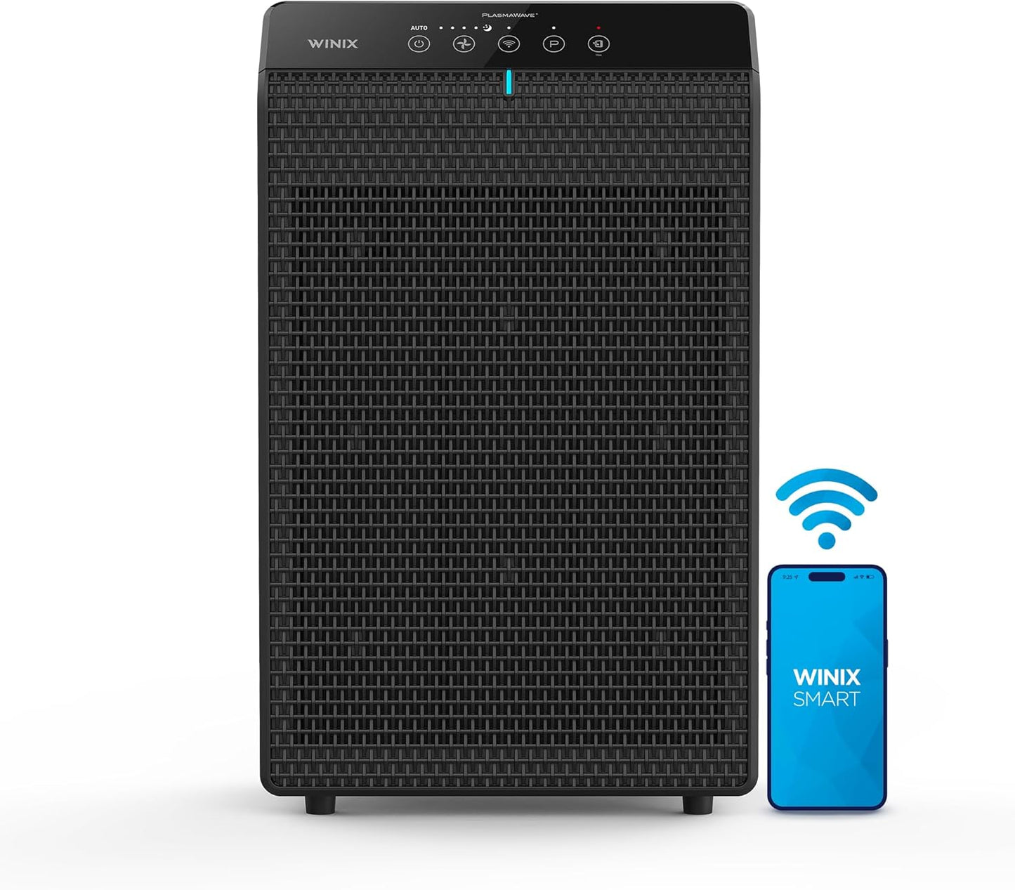 WINIX 5520 Air Purifier for Home Large Room Up to 1882 Ft² in 1 Hr With Air Quality Monitor, True HEPA, High Deodorization Carbon Filter and Auto Mode, Captures Pet Allergies, Smoke, Dust.