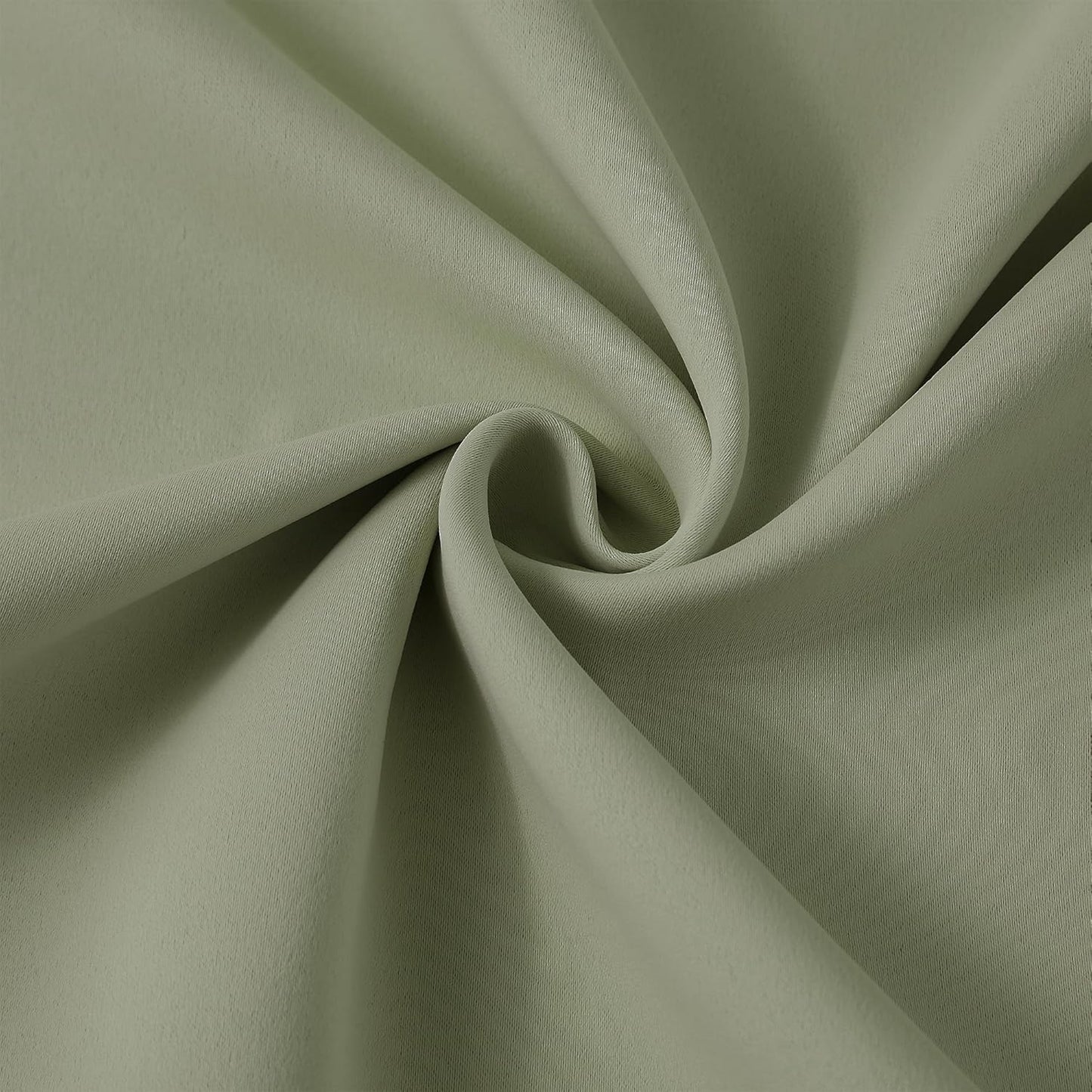 KEQIAOSUOCAI Pinch Pleated Sage Green Blackout Curtains 102 Inches Long, Window Treatment Black Out Curtain for Living Room Darkening Nursery Drapes with Hooks 40x102-2 Panels Set