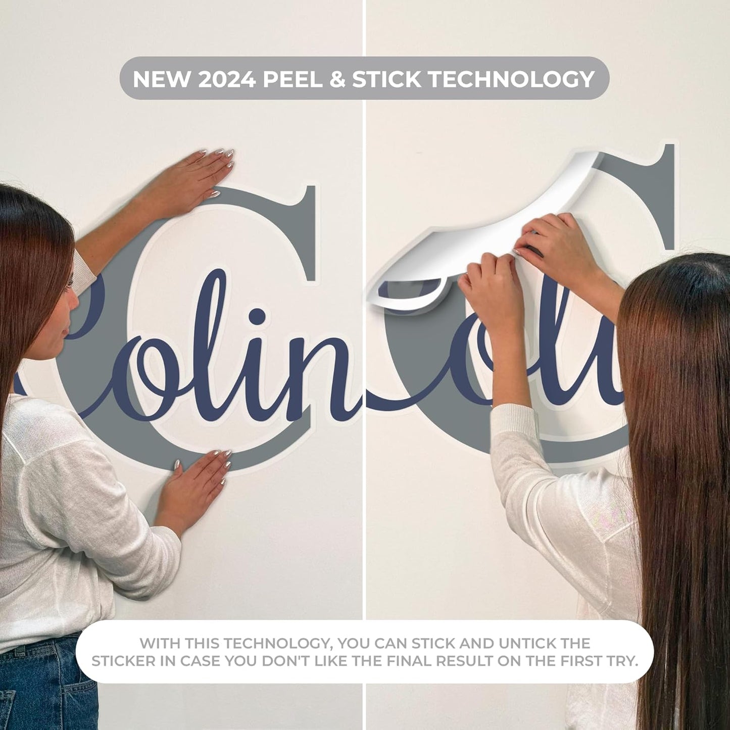Personalized Name Jungle Animals Vinyl Wall Decor I Nursery Wall Decal for Baby Boy & Girl Decoration I Stickers for Kids I Multiple Sizes (E. Zebra)