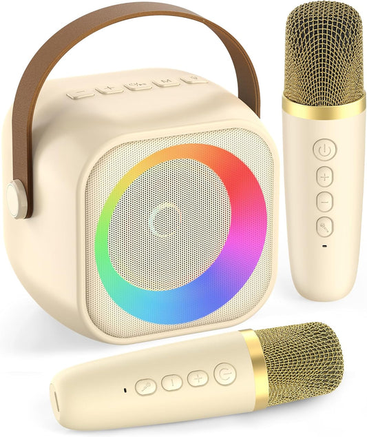Karaoke Machine for Kids, Karaoke Gifts for Girls Ages 4, 5, 6, 7, 8, 9, 10, 12 +Year Old Birthday Party, 4-12 Years Old Christmas Toys Gift for Girls