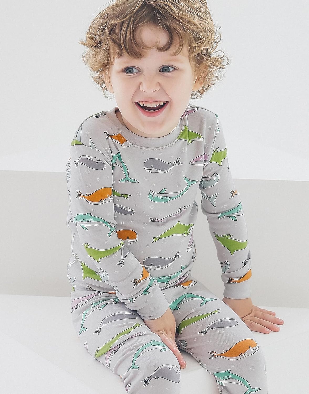 VAENAIT BABY 6M-12Y Kids Unisex Girls & Boys Soft Comfy Modal Tencel Sleepwear Pajamas 2pcs or 4pcs Set