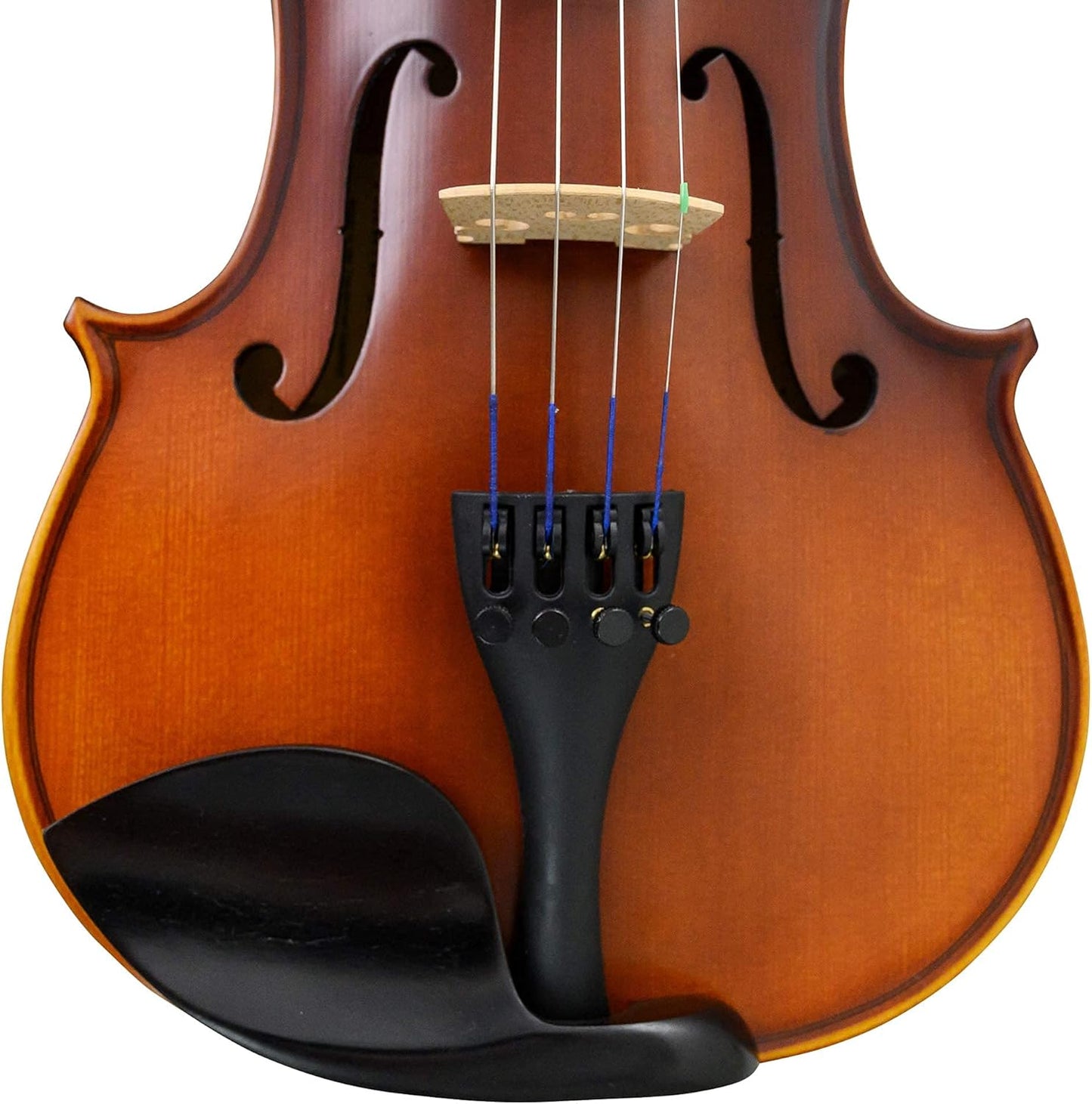 Bunnel Premier Violin Outfit 1/16 Size - Carrying Case and Accessories Included — Solid Maple Wood and Ebony Fittings By Kennedy Violins