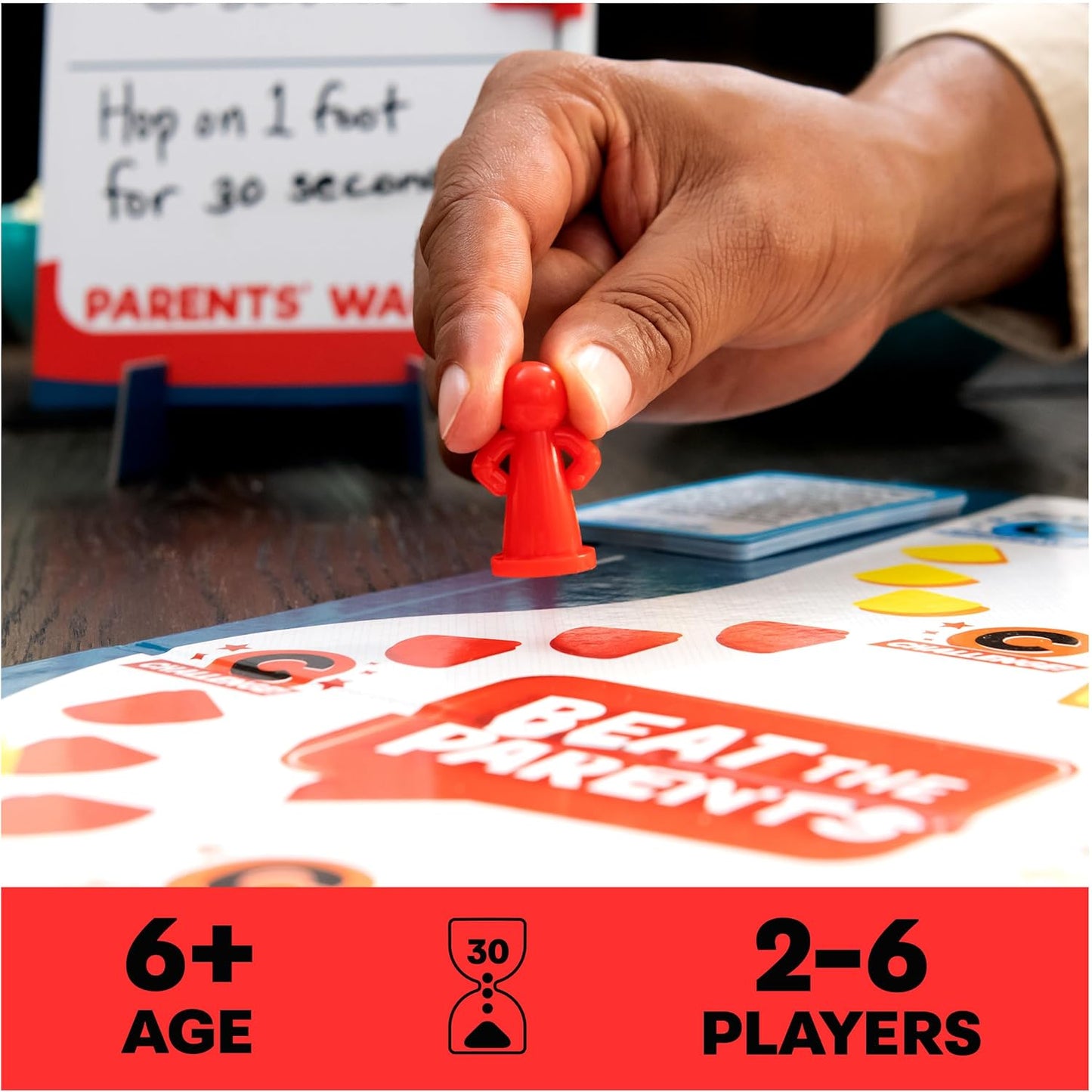 Spin Master Games Beat The Parents Classic Family Trivia Game, Kids vs Parents for Ages 6 and up