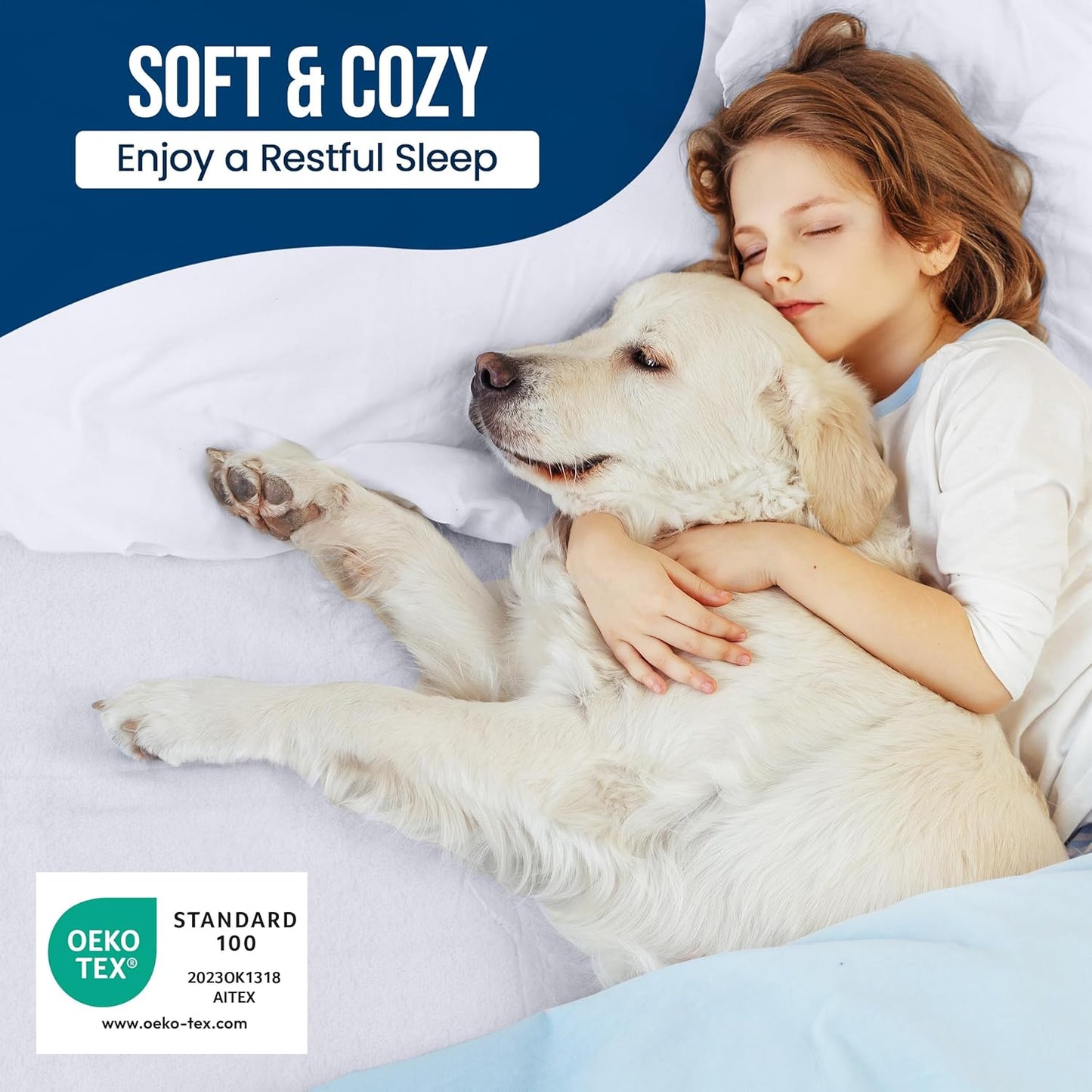 Utopia Bedding Waterproof Mattress Protector Twin Size 2 Pack, 200 GSM Breathable Terry Mattress Cover, Fitted Style with Stretchable Pockets (White)