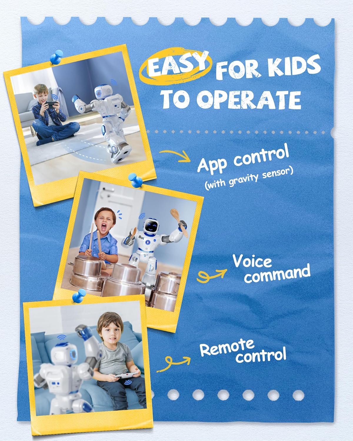 Ruko 1088 Smart Robot 6088 Smart Blue Robot