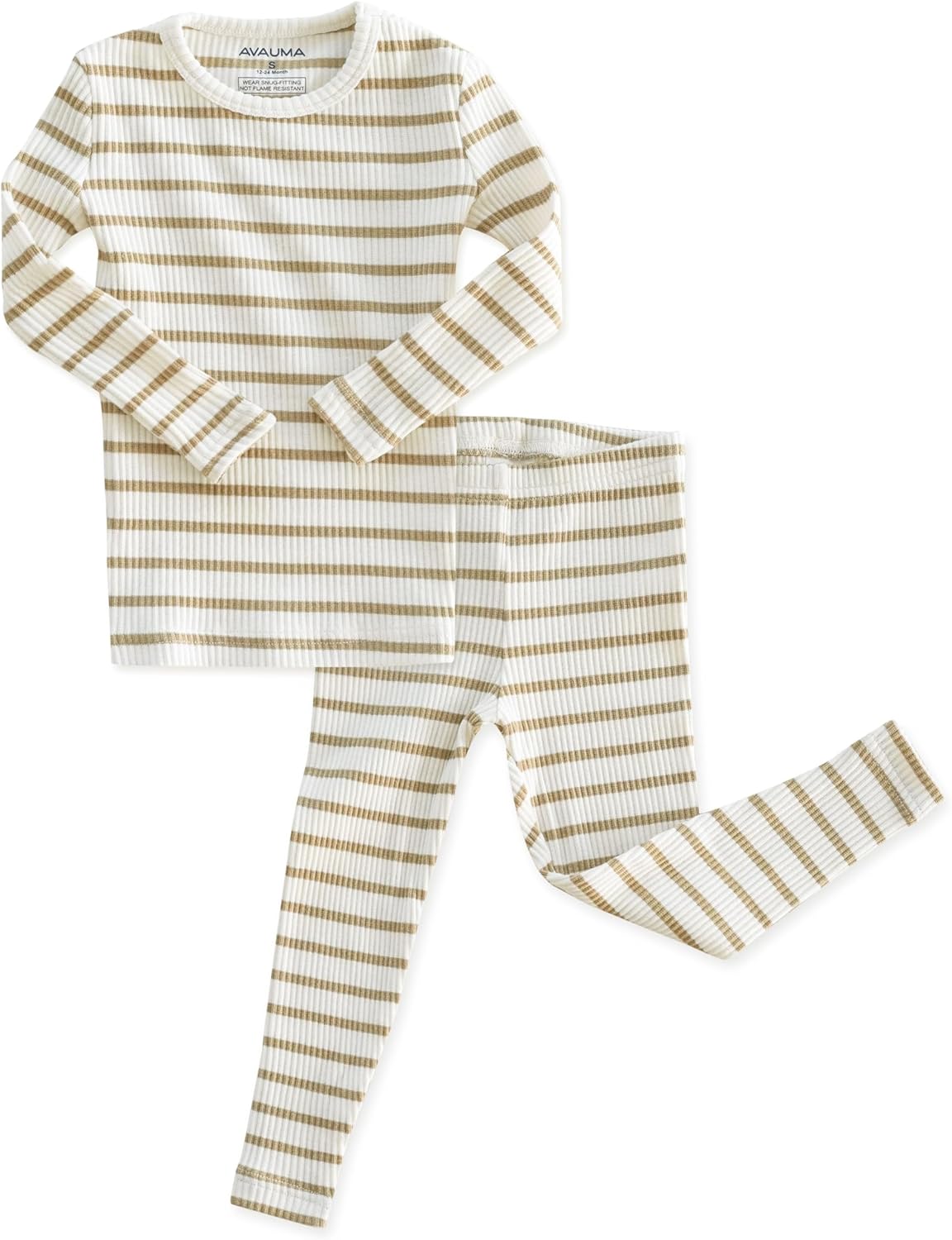 AVAUMA Baby Boys Girls Pajama Set 6M-7T Kids Cute Toddler Snug fit Pjs Cotton Sleepwear