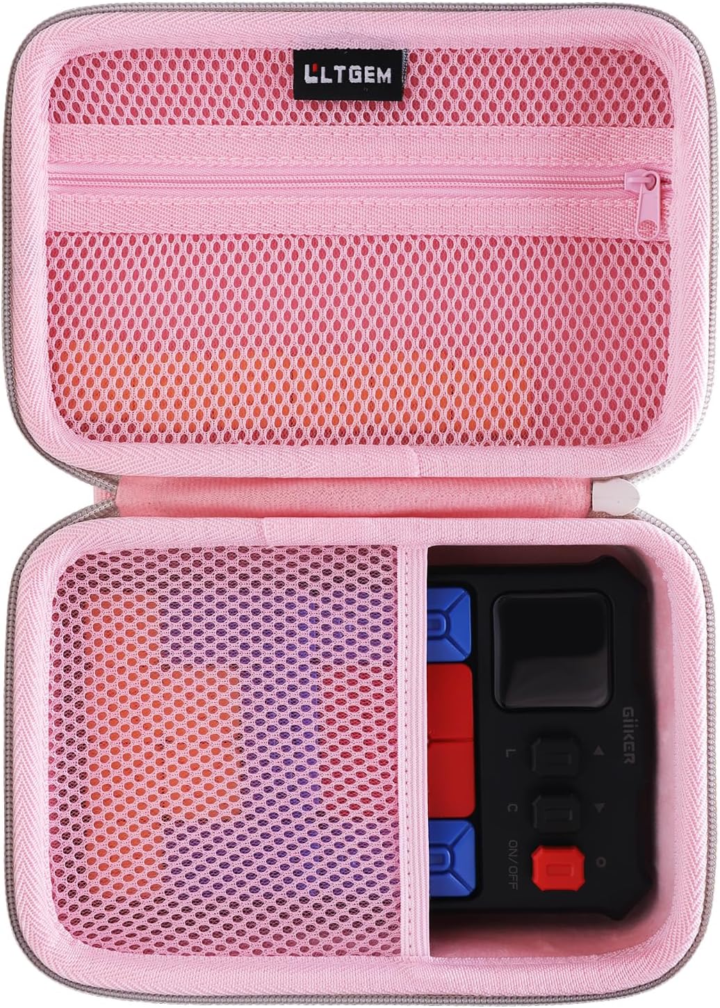 LTGEM Case Compatible with GiiKER Super Slide Puzzle Games, Pink