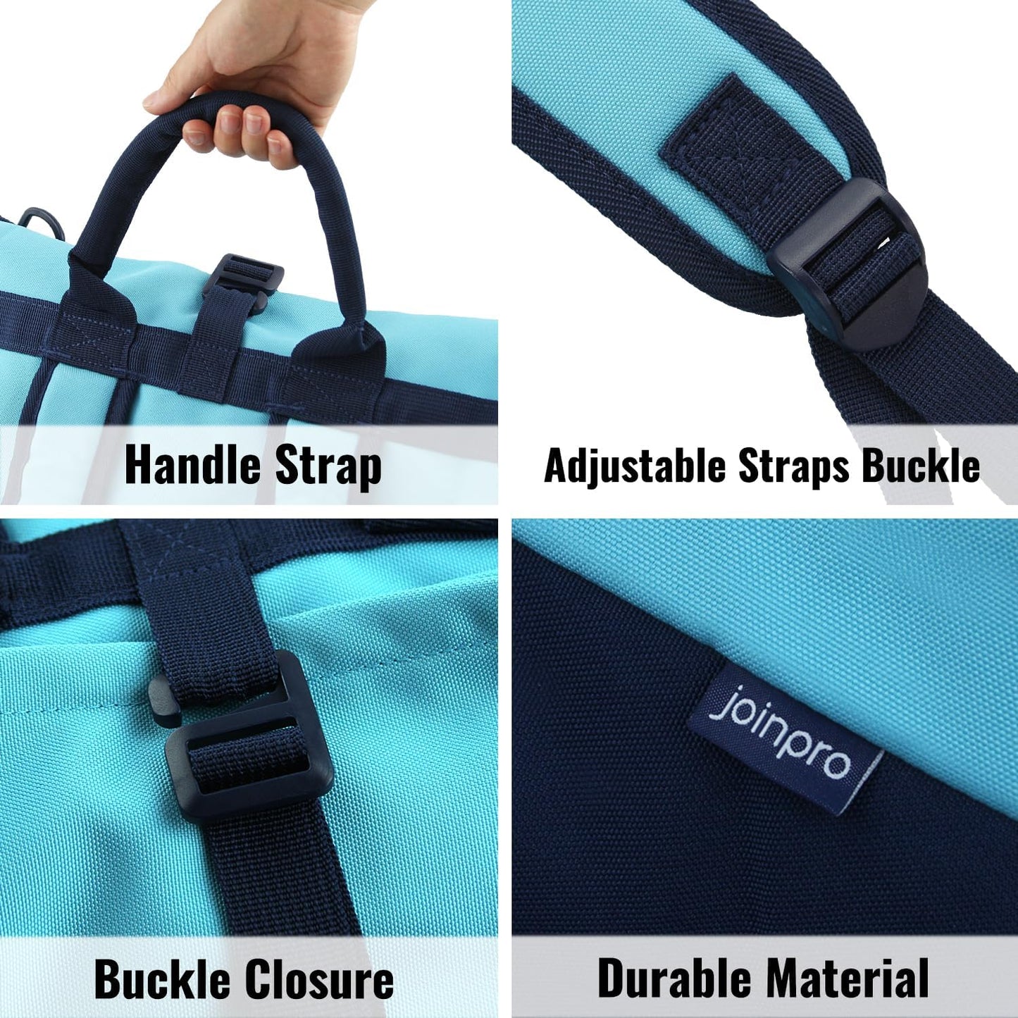 Laundry Bag Backpack, 125L Extra Large Travel Laundry Bags with Shoulder Straps, Adjustable & Extendable Design, Laundry Hamper Bag with 3 Pockets for Laundromat, College, Travel, Camping