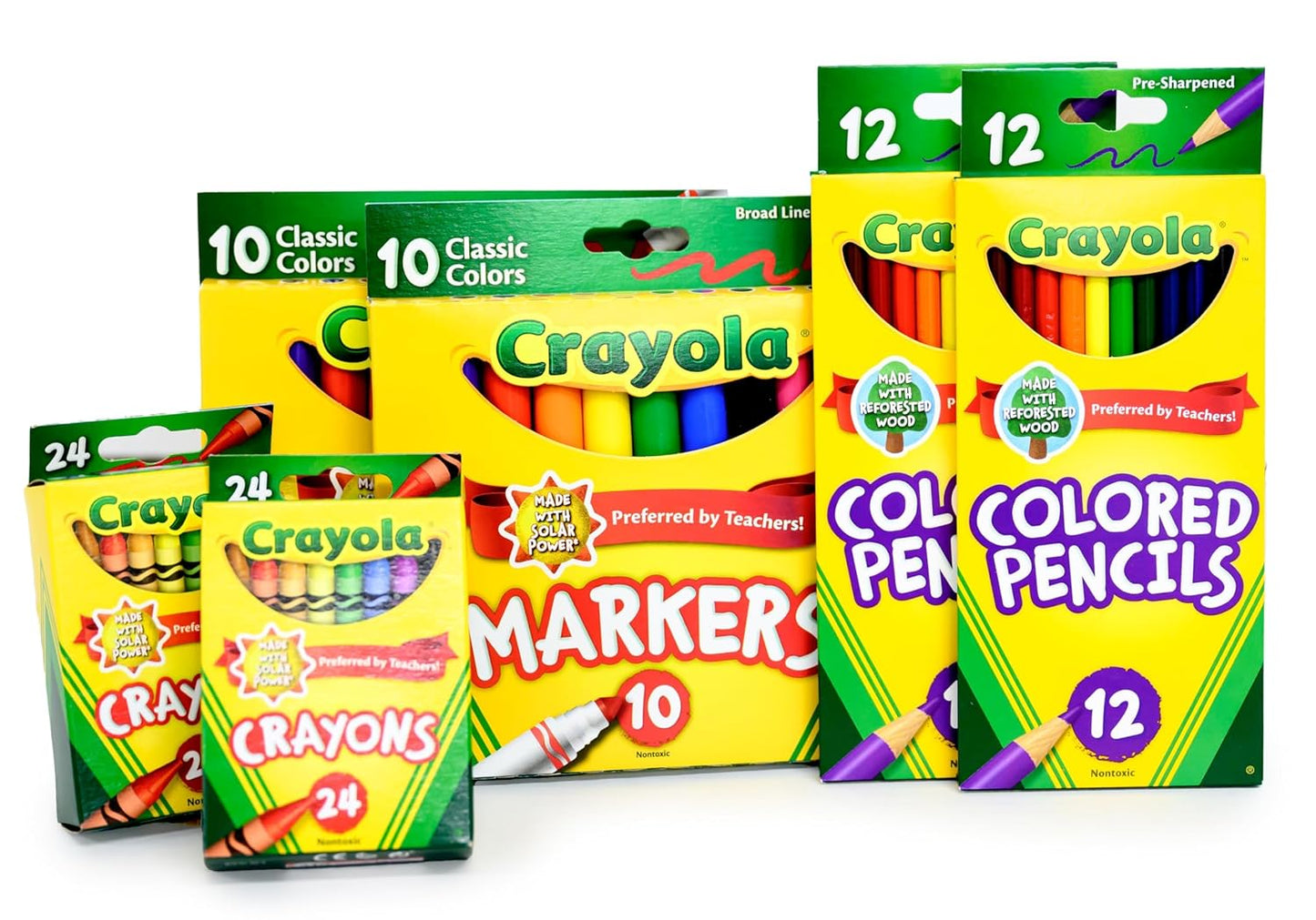 Mega Back to School Bundle | 1 Box - 474 Pieces per Box | School Supply Boxes - Back to School Essentials | Includes All of Your Back to School Needs for Students & Teachers