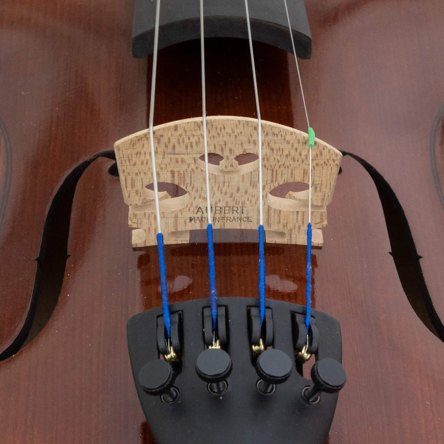 Kennedy Violins Louis Carpini G2 Violin Outfit CLEARANCE Carrying Case and Accessories Included — Solid Maple Wood and Ebony Fittings (1/4)