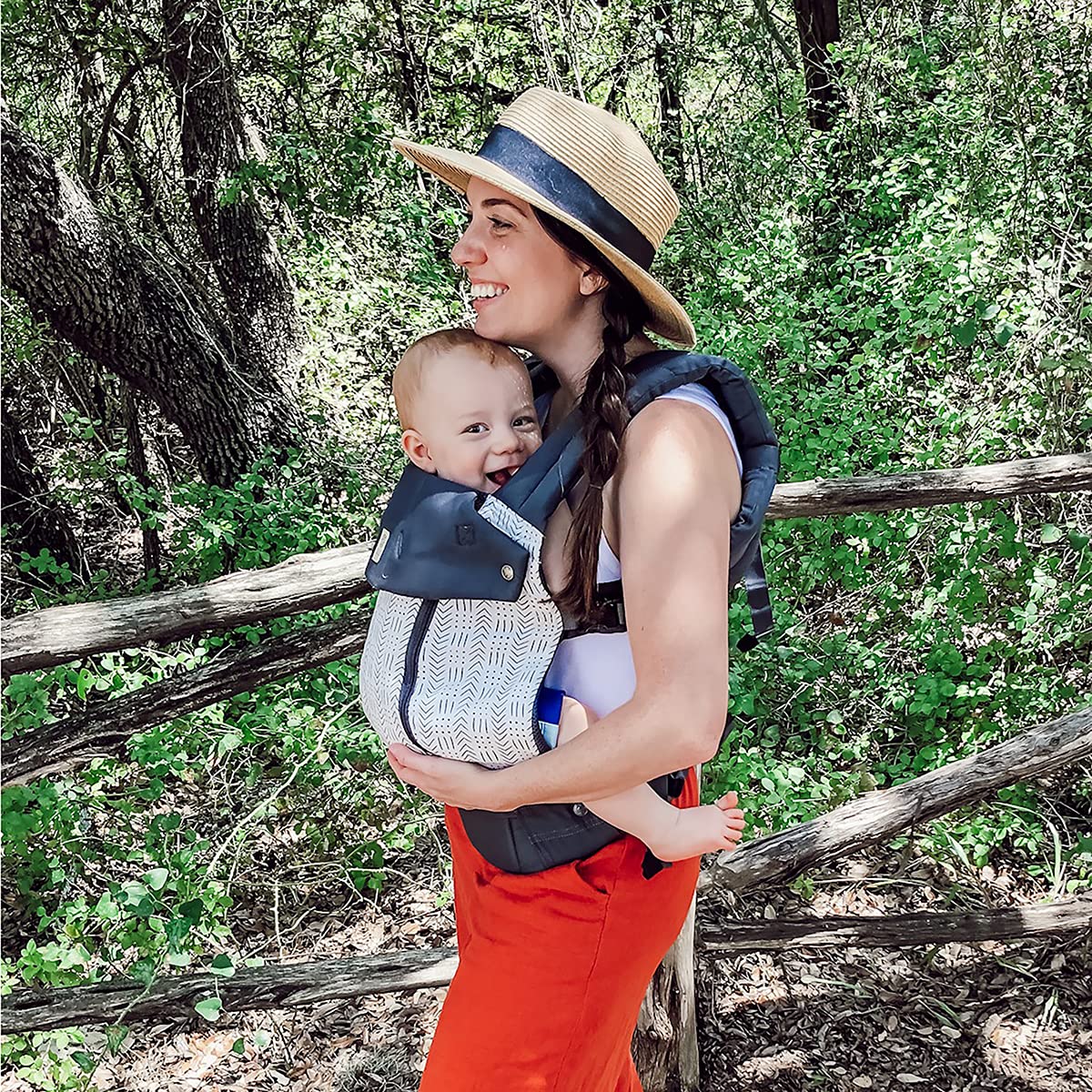 LÍLLÉbaby Complete All Seasons Ergonomic 6-in-1 Baby Carrier Infant to Toddler with Lumbar Support (7-45 Pounds), 360 Degree Baby Wearing & Multi-Position, Inward & Outward Facing (Etch)