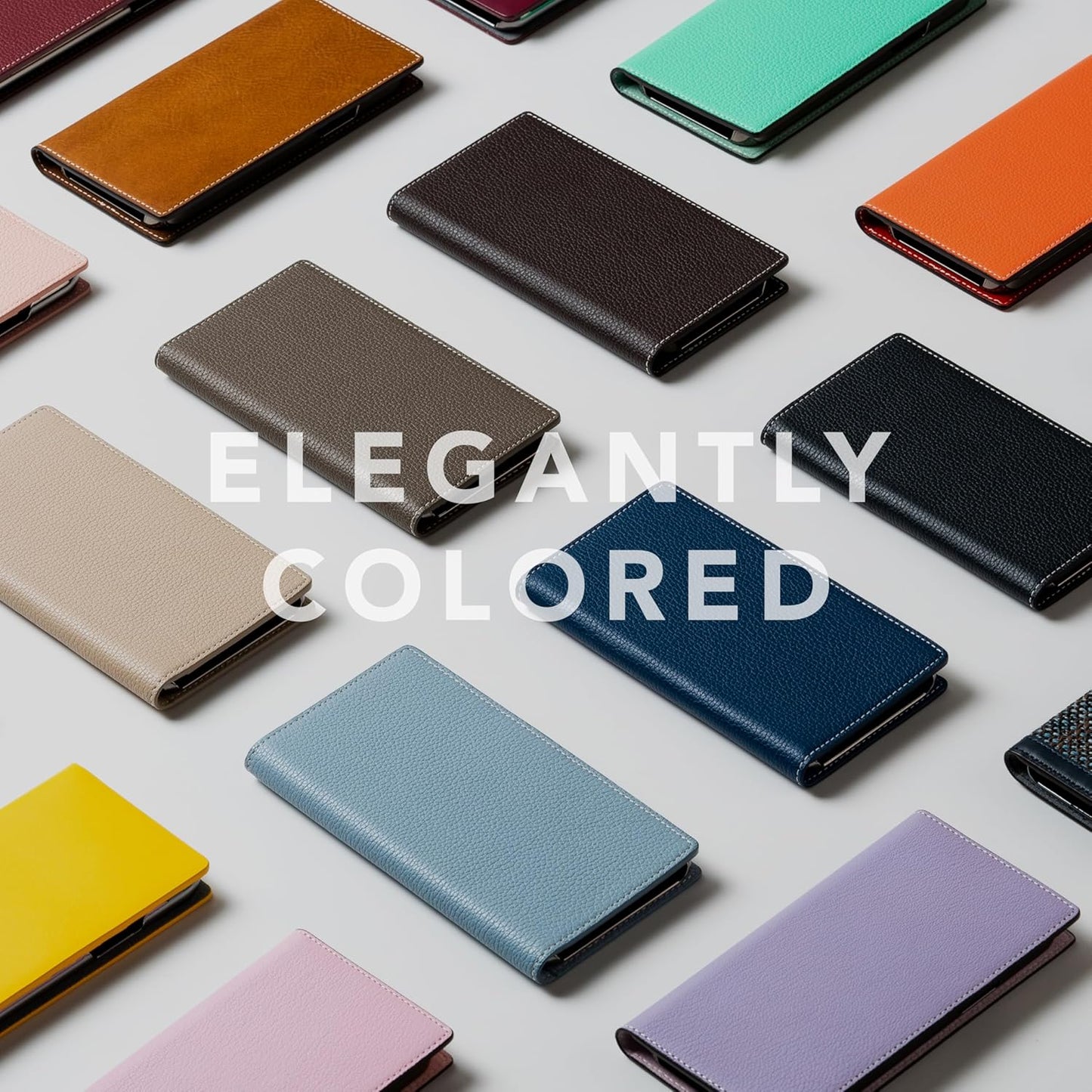 D8 Full Grain Leather Wallet Case for iPhone 15 Pro Max - [2-in-1] Handcrafted Detachable Diary Style with Magnetic MagSafe Back Cover, Gift Box Included (Etoffe Cream)