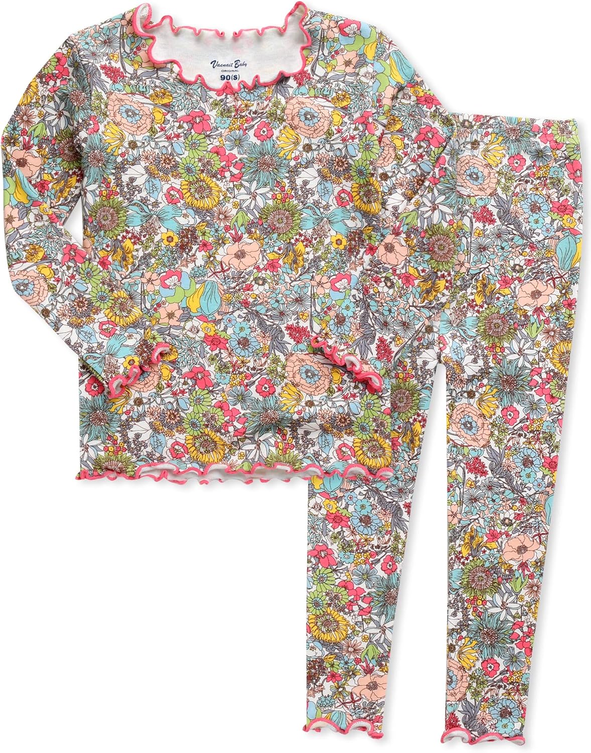 VAENAIT BABY 6M-12Y Kids Unisex Girls & Boys Soft Comfy Modal Tencel Sleepwear Pajamas 2pcs or 4pcs Set